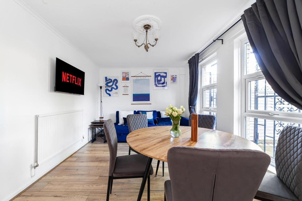 Arte - 3-bedroom Bright House London, Haggerston, Garden, Parking, 8 Min Walk To Haggerston Station, Weekly Or Monthly Stays, Serviced - 7 Guests * Londra